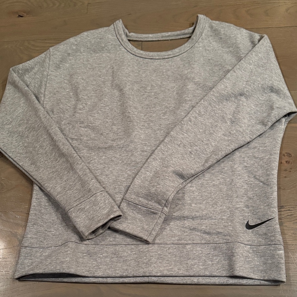 Nike Heather Gray Crewneck Sweatshirt